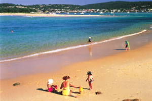 Mitchies Jetty at Merimbula Lake